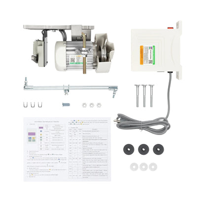 4500rpm 110V 600W Brushless Sewing Machine Servo Industrial Servo Motor for light to heavy-duty work ,straight stitch machines