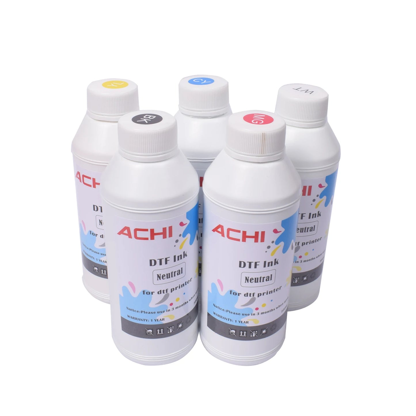5*500ML DTF Ink 500ML DTF INK 5*250ML DTF INK DTF Printer for DTF Printer Film Transfer Ink Fast Shipping