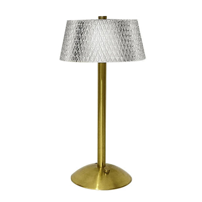 Desk Night Lights 3 Colors LED Touch Table Lamp Dimmable Rechargeable Romantic Wireless Creative Acrylic for Bedroom Living Room