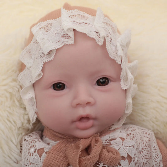 Herpinker Original Reborn Dolls Reborn Realistic Silicone Baby Reborn Doll Silicone Reborn Baby Bebe Reborn De Silicone Realista