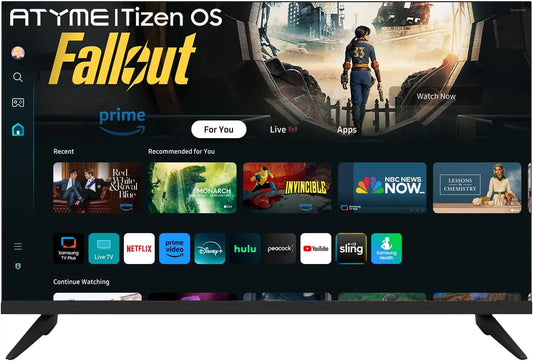 32-inch 720p HD LED Smart TV Powered by Tizen Os,WiFi Television, HDR 10, HDMI, Bluetooth, Flat Screen Television, 1*USB 3