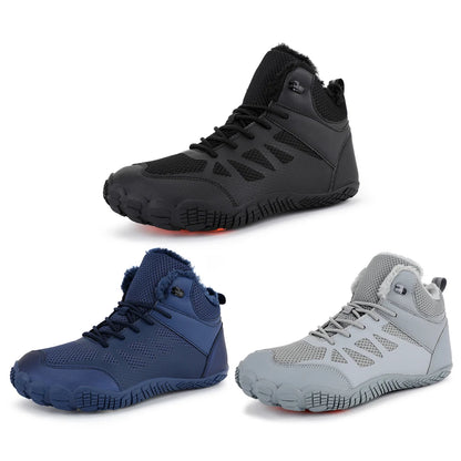 Womens Mens Barefoot Shoes Anti-Slip Hiking Boots Winter Snow Boots Walking Shoes Outdoor Booties