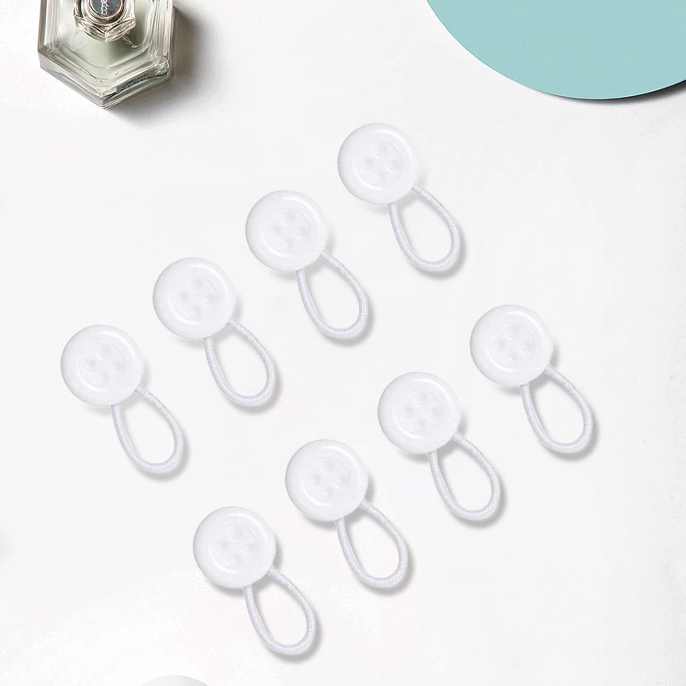 Relief Tight Collars No Sewing Required Jean Button Extender Flexible Button Waist Extenders for Expansion of Men Dress Shirts