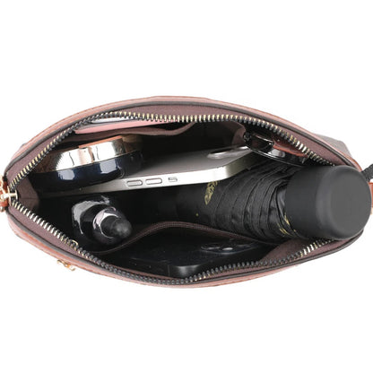 High Quality PU Leather Shoulder Bags Women Small Crossbody Bag Luxury Handbag Lady Messenger Bag Simple Shell Phone Satchels