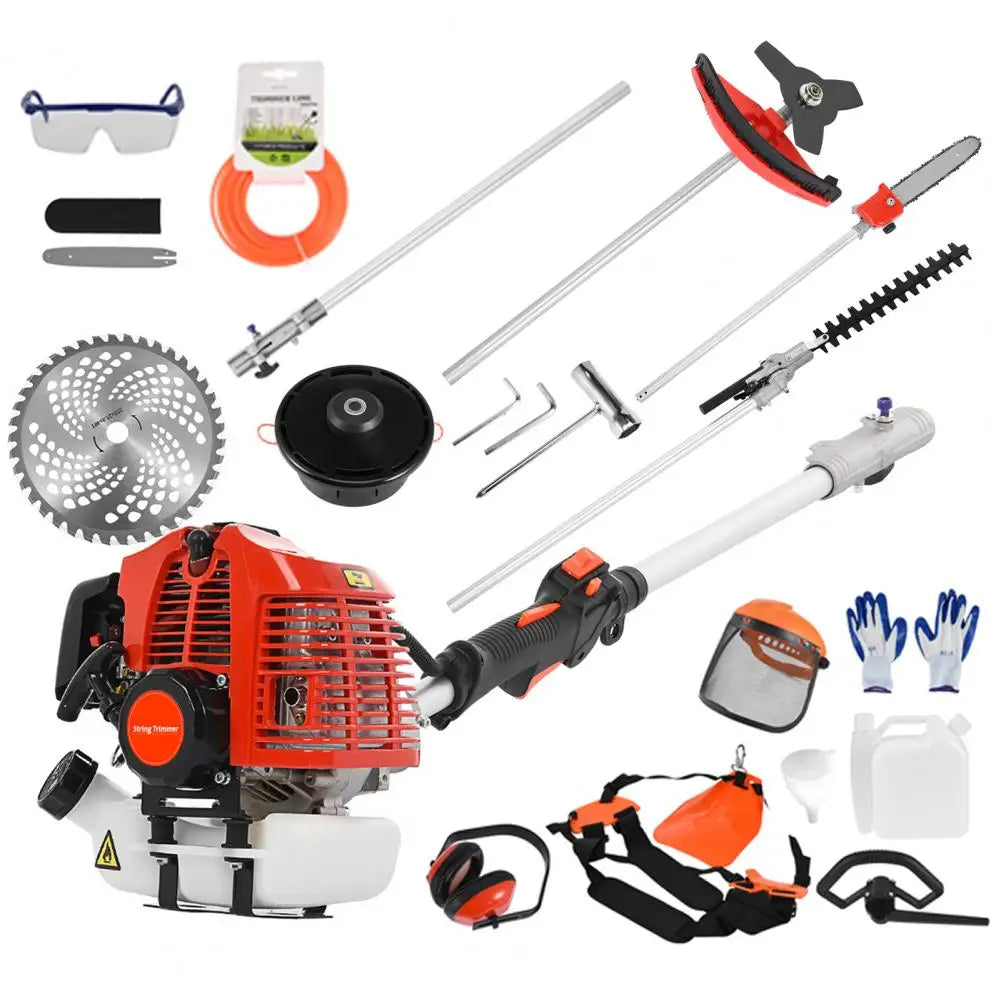 1Set 2-Stroke Engine Snow Blower 900CFM Air Volume 2.3L Tank Leaf Blower Strong Wind Force 80CC Gas Powered Backpack Snow Blower