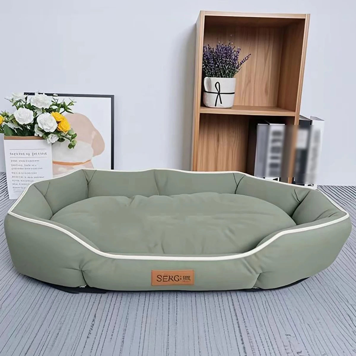B-Square All Seasons Small Dog Bed Anti-slip Sleeping Cat Bed Breathable Soft Dog Bed for Medium Dog Cushion Pet Bed for Cat