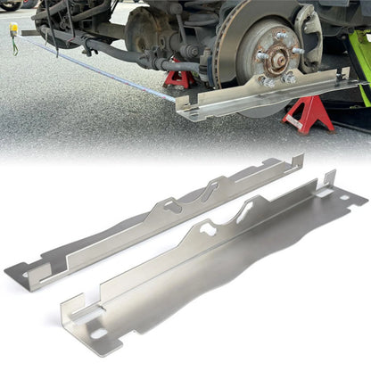 Wheel Toe Alignment Tool Plate with Consistently Accurate Results Extensive Compatibility Suitable for Car Truck SUV