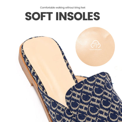 Women Summer New  Cool and Anti slip Slippers with Letter Printing Design, Casual Slippers, Sandals, Exquisite Craftsmanship