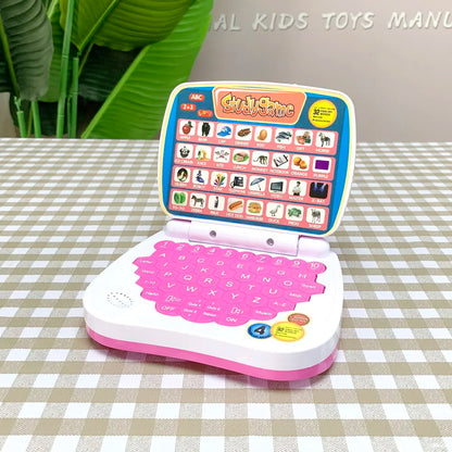 Learning Machine Laptop Computer Child Electronic Preschool Language Education Toys Gift Toddler Kid Developing Cognitive Skills