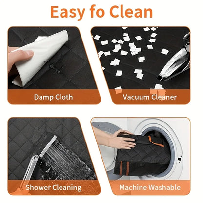 Dog Seat Cover, Pet Dog Seat Cover, Hammock Heavy Duty Scratch Resistant Anti Slip Durable Soft Pet Rear Seat Cover for Cars, Tr