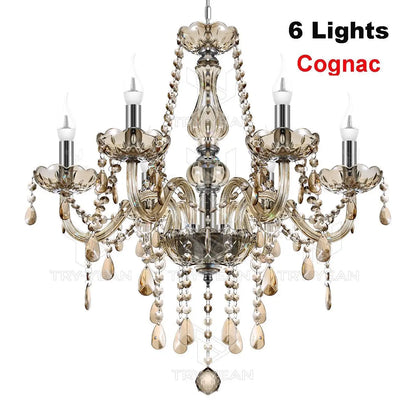 4/6/8/10/15 arms Lights Crystal Chandelier Pendant Ceiling Light Chandelier Lamp Living room light Vintage Home Lighting Indoor