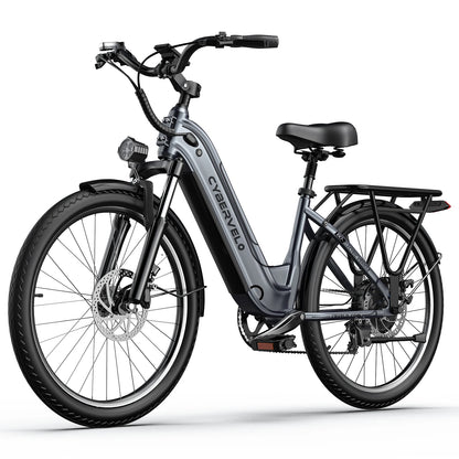 26" Electric E Bike with 7-Speed,1000 Peak Electric Bike for Adults,up 80 Miles Removable Battery Ebike, Adult Electric Bicycles