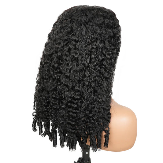 Glueless Wig Human Hair Burmese Curly 7x6 Lace Closure Wig Beginner Friendly HD Lace Bleached Knots 100% Human Hair Wigs