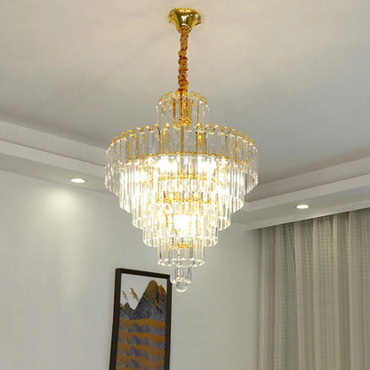 Luxury Crystal Chandelier Modern Ceiling Light Lamp Pendant Fixture Lighting Elegant Lighting Lamp E14 Decor