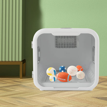71 L / 64.47 Qt Pet Dryer Box, 1-4 Gears Speed Adjustable, Quiet Smart Drying Blower for 2-3 Cats & Small Dogs 110-125V