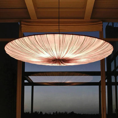 Japanese Wabi Sabi Cloth Pendant Light Bar Living Room B&B Bedroom Nordic Ceiling Chandelier Lighting Decor Lustre Hanging Lamps