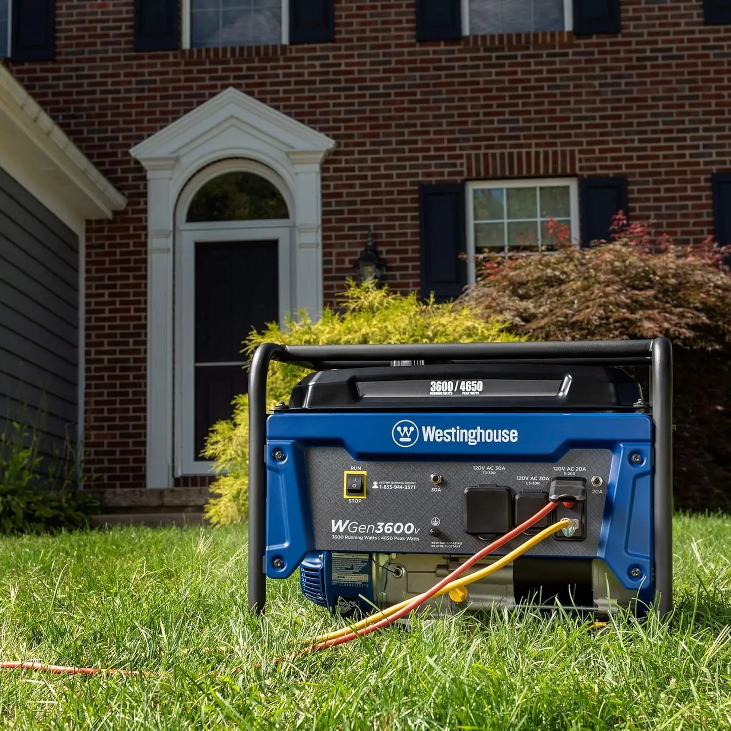2025Outdoor Power Equipment 4650 Peak Watt Portable Generator, RV Ready 30A Outlet, Gas Powered