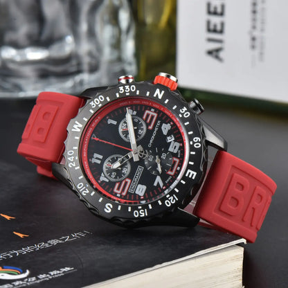 Men's Luxury Business Chronograph Watch - Multi-Function Quartz, Durable Date AAA+ Quality, Professional Style