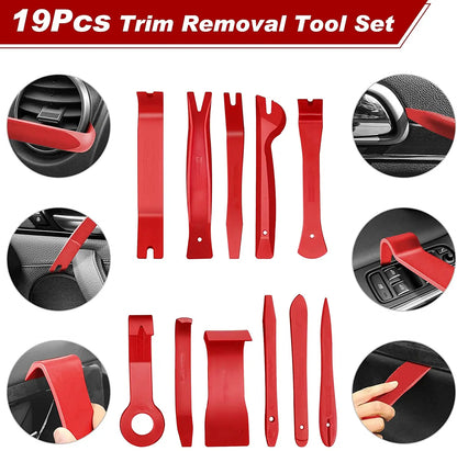 Car tools Car Interior Disassembly kit plastic trim removal tool car clips puller diy Panel Tools for auto trim puller set