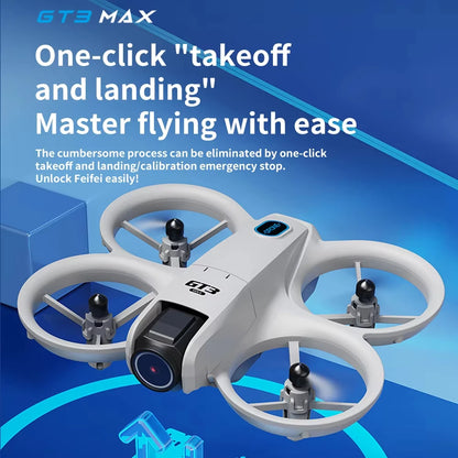 NEW GT3 GPS Drone with 8K HD Dual Cameras 180° FPV 5G WIFI Brushless Motors Intelligence Obstacle Avoidance Foldable Quadcopters