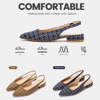 Luxury Fashion Design New Women's Flat Bottom Summer Low Heel Ankle Strap Sandals Open Toe Sexy Travel Party Sandals