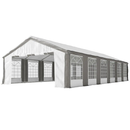 20x40ft Heavy Duty Party Tent Gazebo Wedding Event Shelter Removable Sidewalls Windows Waterproof White, Customized