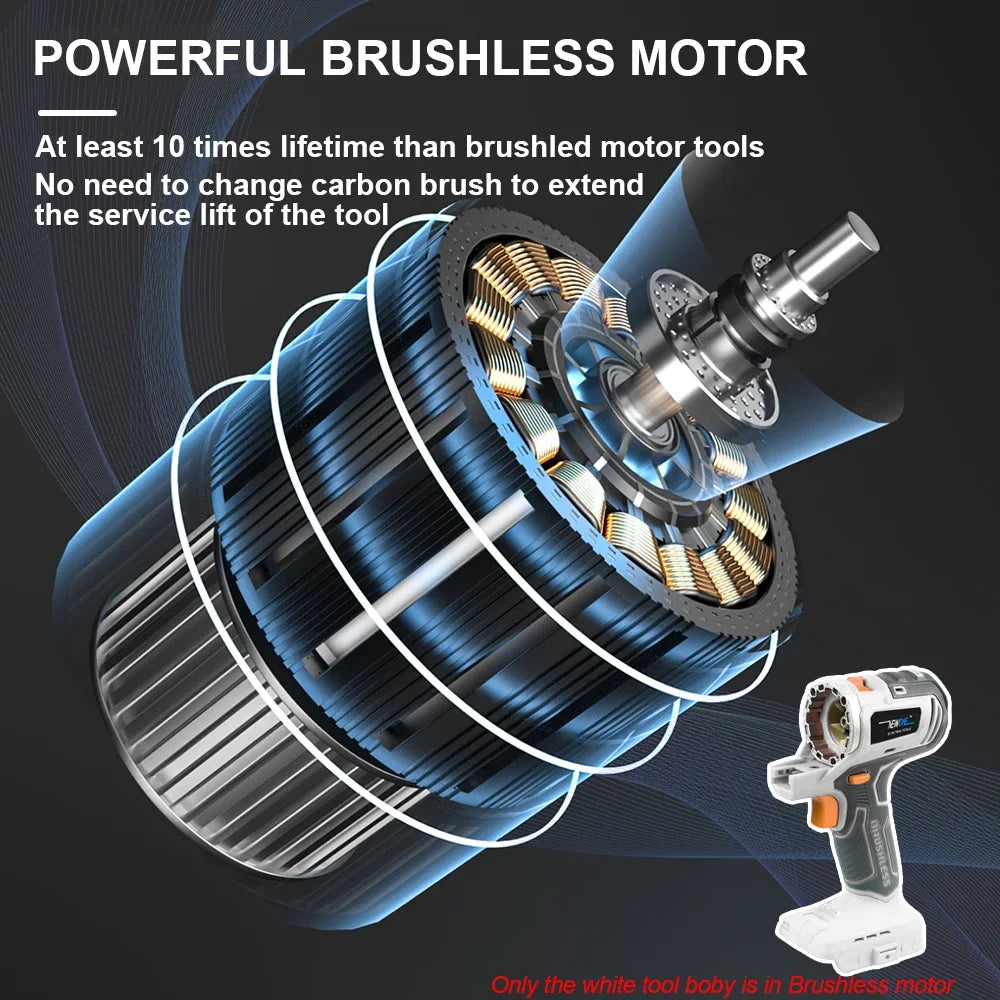 18V Brushless  2/5/10/12-in-1 Multi tool Chainsaw Drill reciprocating/circular saw oscillating tool combo