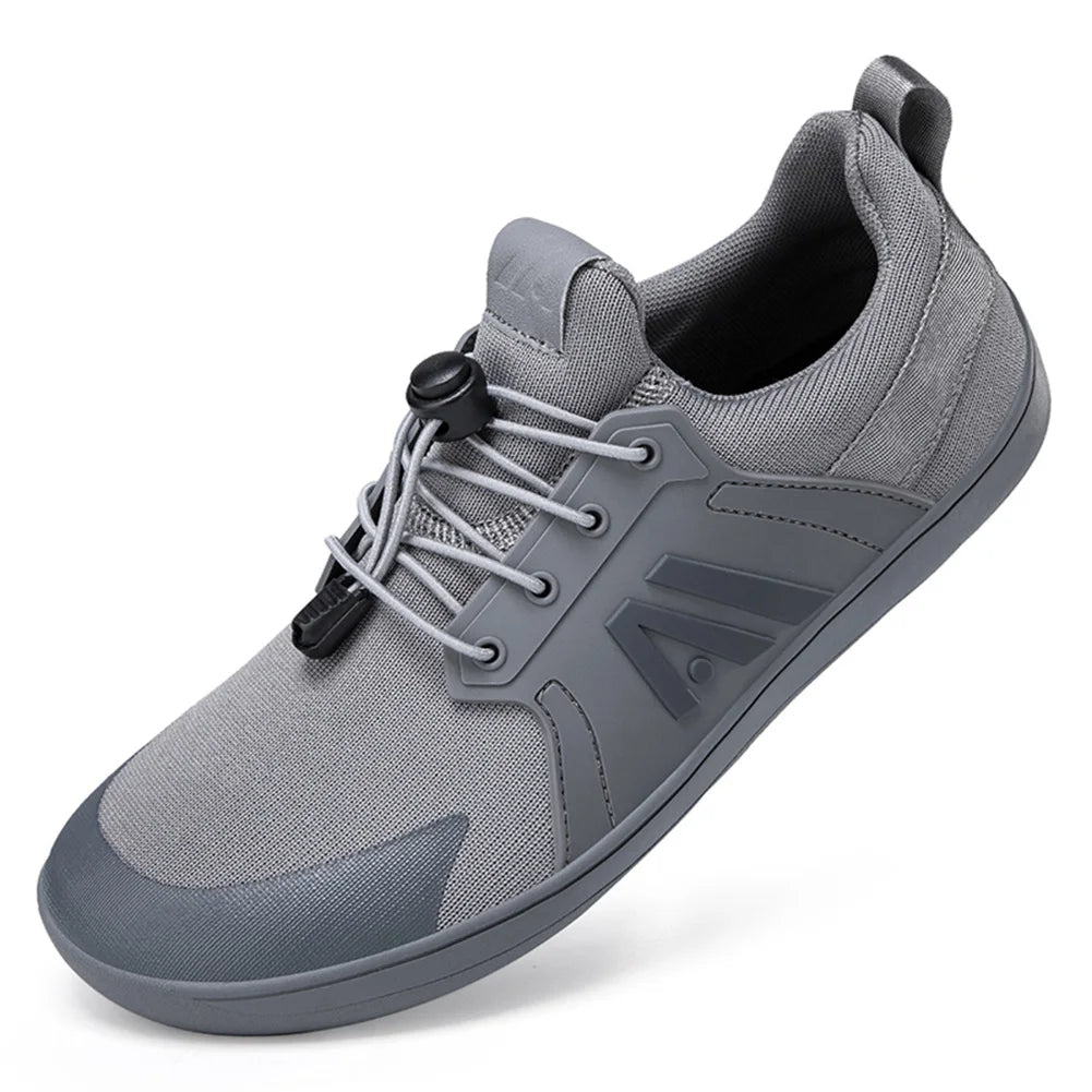 Men's Barefoot Shoes with Wide Toe Box Minimalist Shoes Walking Shoes Trail-Running Shoes for Hiking Outdoor Workout Training