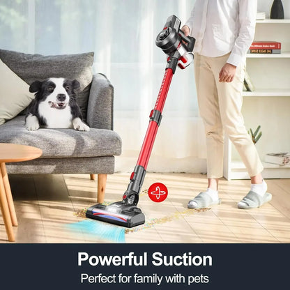 INSE N650 Cordless Vacuum Cleaner 4-in-1 Stick Vacuum Cleaner 160W Rechargeable Battery Up to 45mins Runtime for Household Clean