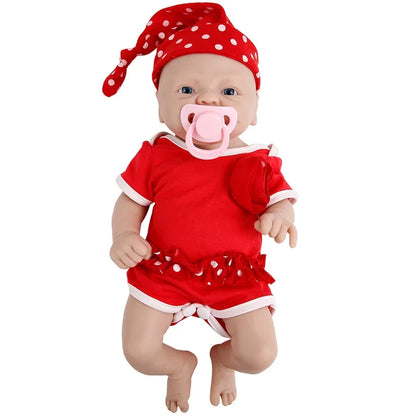 IVITA 100% Full Silicone Reborn Doll Wholesale Realistic Baby Toys Lifelike Newborn Baby DIY Painted Dolls Kit for Children Gift
