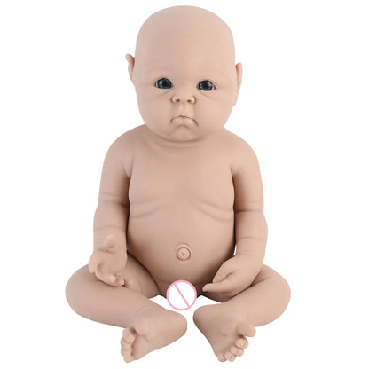 Authentic 100% Silicone Unpainted Reborn Baby Dolls Shipped from USA Warehouse Wholesale Realistic Baby Dolls for Kids Bebe Toys