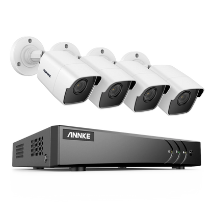 ANNK H.265+ 5MP Lite Ultra HD 8CH DVR CCTV Security System 4/8PCS Outdoor 5MP EXIR Night Vision Camera  Video Surveillance Kit