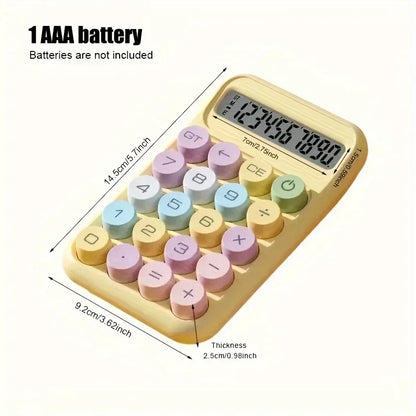 1PC new 819 high value small fresh calculator 10 digit dopamine calculator student office calculator