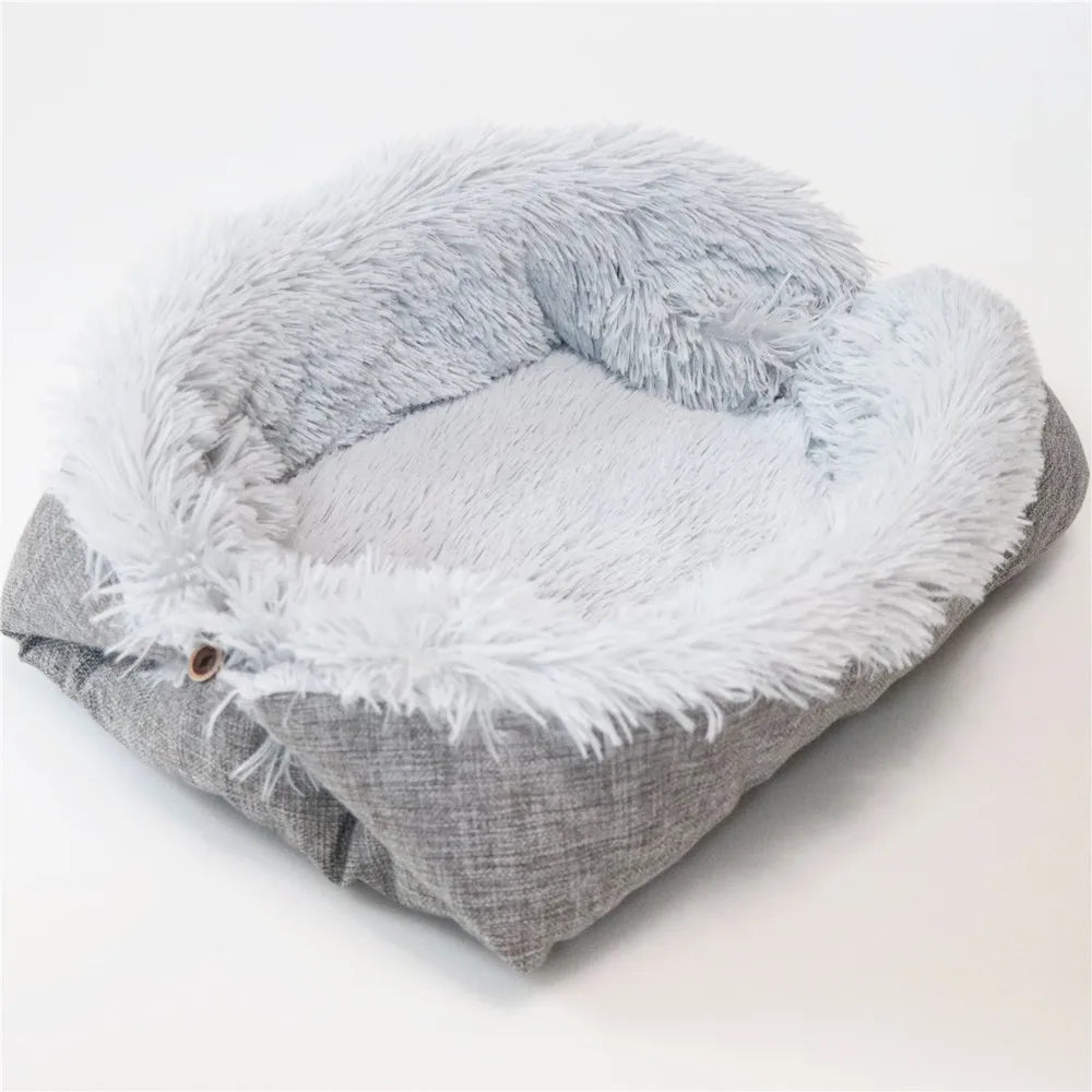 Autumn and Winter Thick Cat Bed Pet Mat Dual-use Dog Bed Cat Mat Plush Cat Mattress Pet Bed Autumn and Winter Nest Mat 2025 New