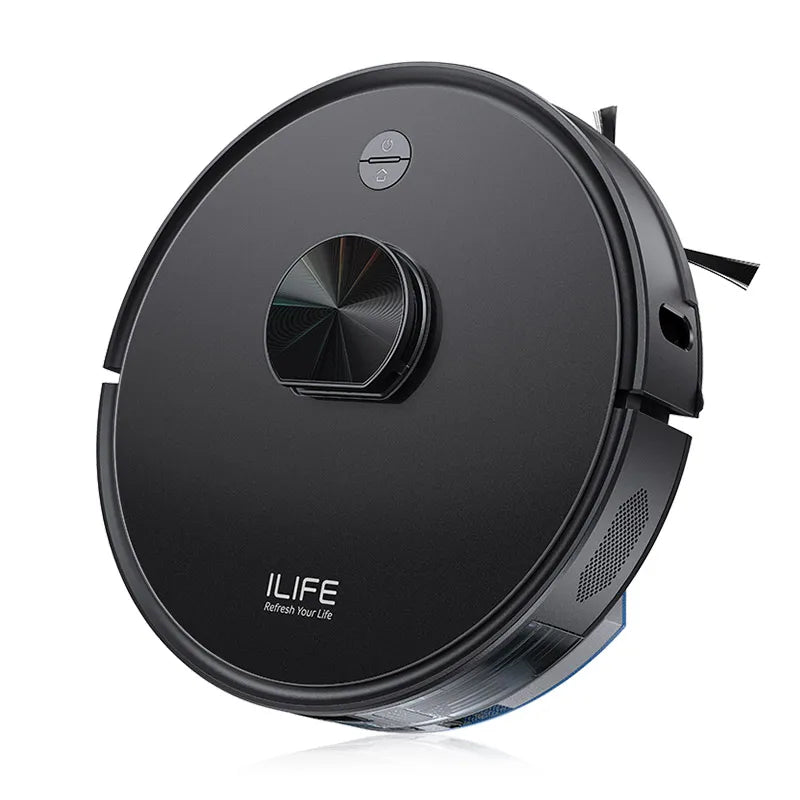 ILIFE A20 Robot Vacuum and Mop Combo, LiDAR Navigation, 3000Pa Suction, Smart Mapping, App/Alexa Control, Ideal for Pet Hair