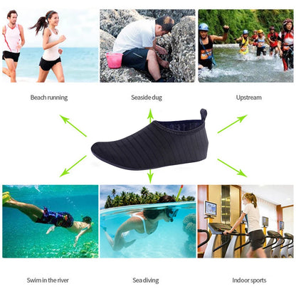 1 Pair Water Barefoot Shoes Women Men Quick-drying Swimming Diving Beach Socks Sneakers Snorkeling Accessories