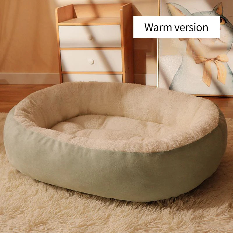 Cat & Dog Beds Oval shaped pet nest All Houses Supplies Things Habitats Basket House Beds Pet Products Cushion Goods Accessories