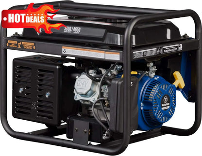2025Outdoor Power Equipment 4650 Peak Watt Portable Generator, RV Ready 30A Outlet, Gas Powered