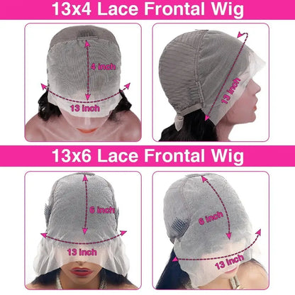 180 200 Density 100% Human Hair Body Wave Wigs P4/27 Highlight Colored 13x4 13x6 HD TranspatentLace Frontal 18-46 Inch Remy Hair