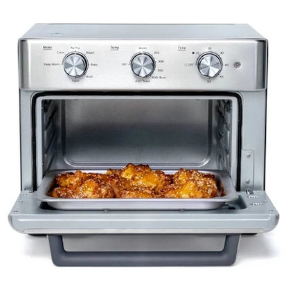 0.5qt 7-in-1 Toaster Oven Air Fryer Multifunction Stainless Steel Fast Preheat Quiet Operation Easy Clean Accessories Cooking