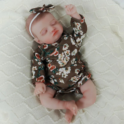 Reborn Baby Girl Dolls - 20 inch Lifelike Newborn Baby with Realistic Veins for Kids Age 3 +