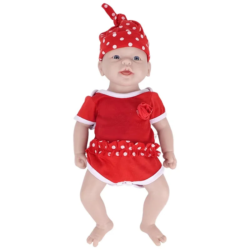 IVITA 100% Full Silicone Reborn Doll Wholesale Realistic Baby Toys Lifelike Newborn Baby DIY Painted Dolls Kit for Children Gift