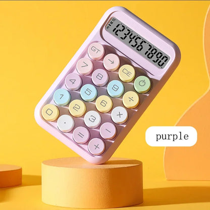 1PC new 819 high value small fresh calculator 10 digit dopamine calculator student office calculator