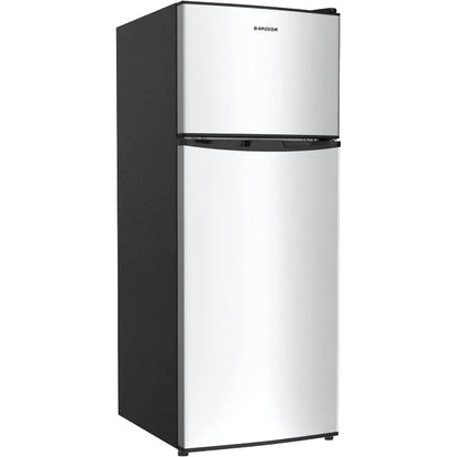 BANGSON 4.0 Cu.Ft Small Refrigerator with Freezer, Small Fridge with Top Freezer, for Apartment, Bedroom, Dorm, and Office