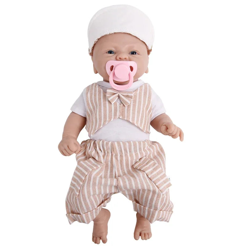 IVITA 100% Full Silicone Reborn Doll Wholesale Realistic Baby Toys Lifelike Newborn Baby DIY Painted Dolls Kit for Children Gift