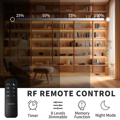 COB LED Strip Light 6m 324led/m Warm/Natural/Cold White High CRI 90+ with RF Remote Light Strip Flexible for Bedroom Kitchen