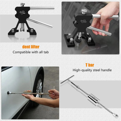 PDR Car Paintless Dent Repair Kit Professional Dent Remover tools  Auto Dent Repair Puller Dint Hail Damage Tool