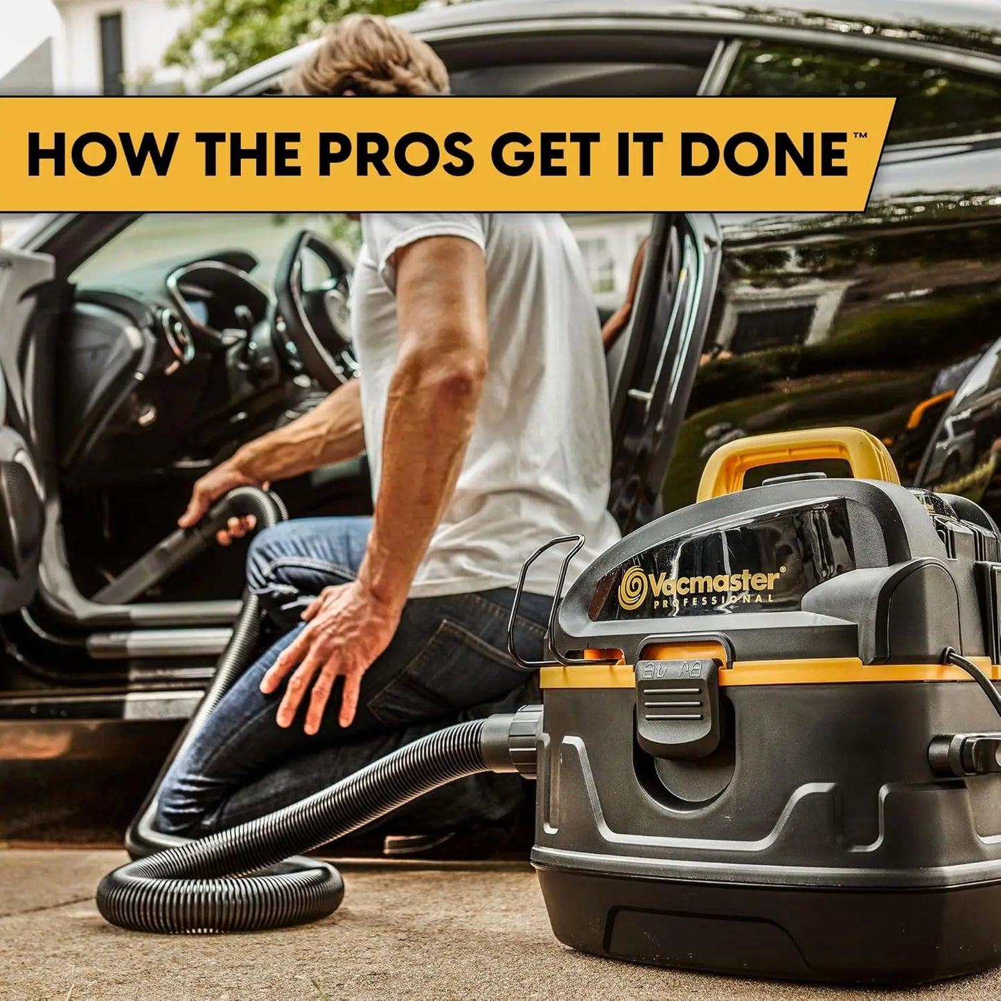 5-Gallon Wet/Dry Vacuum with 5.5 HP, 320 Air Watts Power, 9 Accessories & Blower Function