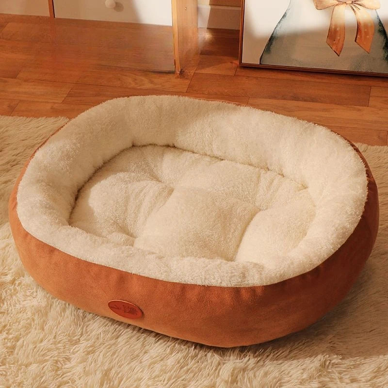 Thickened warm nest for autumn and winter pet nest dog nest mat cat nest large and small dog plush all season universal pet bed