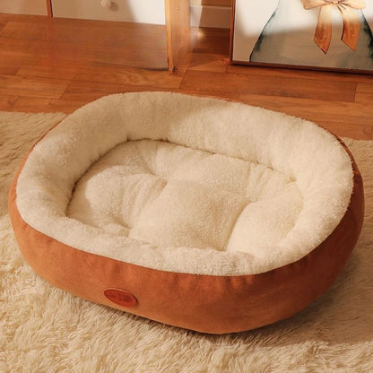 Thickened warm nest for autumn and winter pet nest dog nest mat cat nest large and small dog plush all season universal pet bed